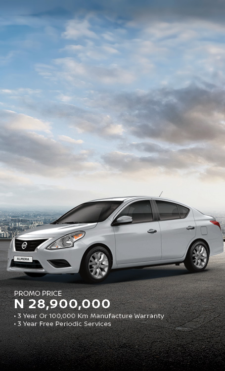 Silver Nissan Almera